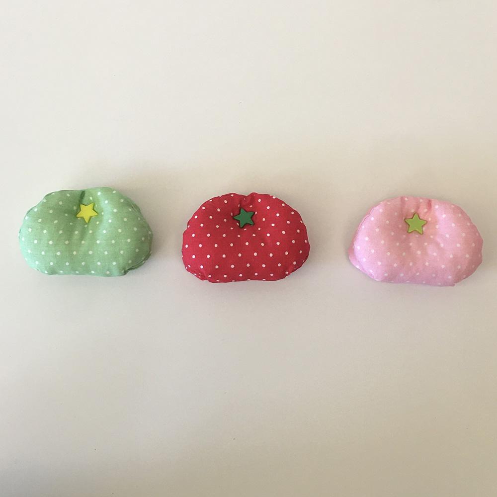 Fabric Tomato Cable Organizer Wired Headphone Data Cable Organizer Cute Tomato Photo Decoration Multifunctional Storage Buckle