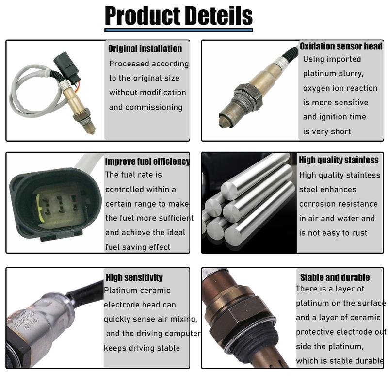 Upstream Oxygen O2 Sensor 0065424918 For Mercedes-Benz Sprinter 2500 3500 2010 2011 2012 2013 2014 2015 E350 2011 2012 2013 3.0L