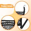 Bicycle Basket Luggage Net, 3-layer, Universal, Secure, for Motorcycle Equipment, Luggage,