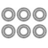 10 stücke 6900ZZ Doppelt geschirmt Miniatur Stahl Kugellager 10x22x6mm