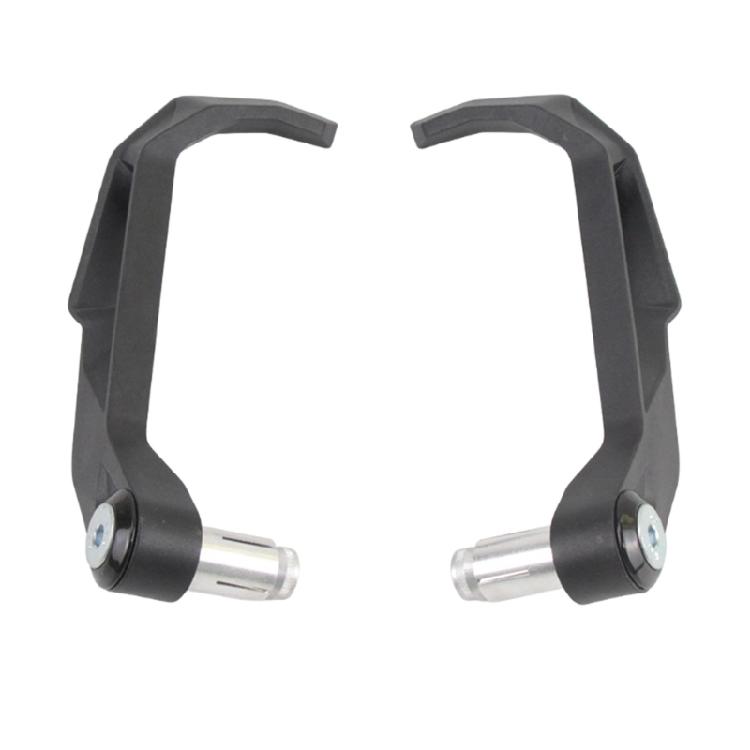 2PCS Motorcycle Handguard Brake Lever Shield Aluminum Secure Installation For Optimal Brake Control & Injury Defense