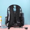 Large Capacity Transparent Backpack for High School Girls - Durable PVC Design.