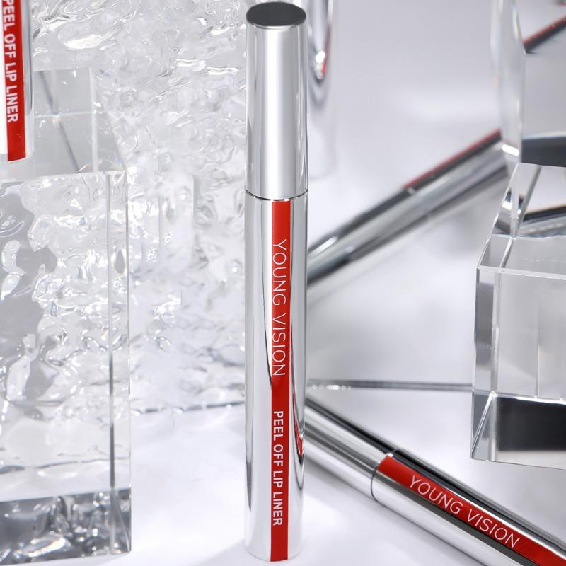 3-color Peel-off Lip Liner Matte, Non-smudge Peel-off Lip Liner for A Flawless Look That Suits All Skin Types