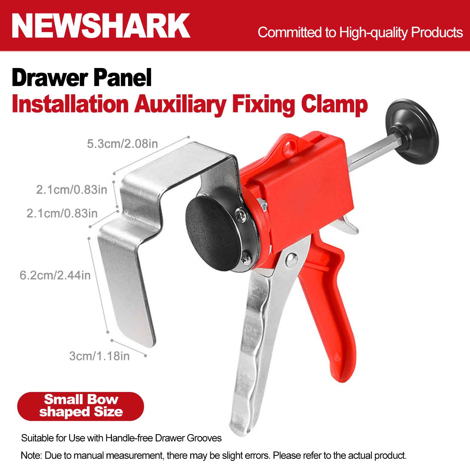 Drawer Panel Quick Installation Clip Woodworking DIY Furniture Panel Fixing Clamp Adjustable Drawer Front Panel Mounting Clamp