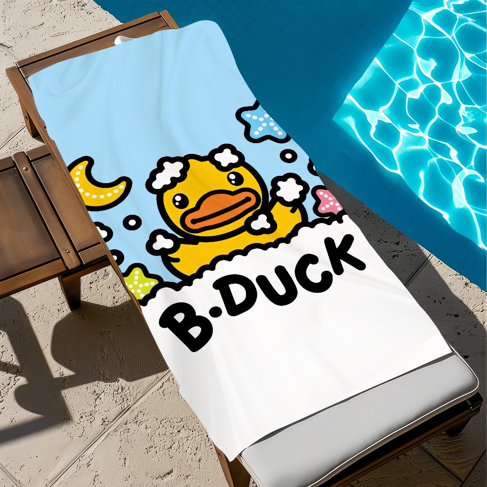 CARTOON b-B-b-D-duck Cute Towel Beach Quick Dry Soft Pool Towels Gift for Travel Gym Shower Camping Sports