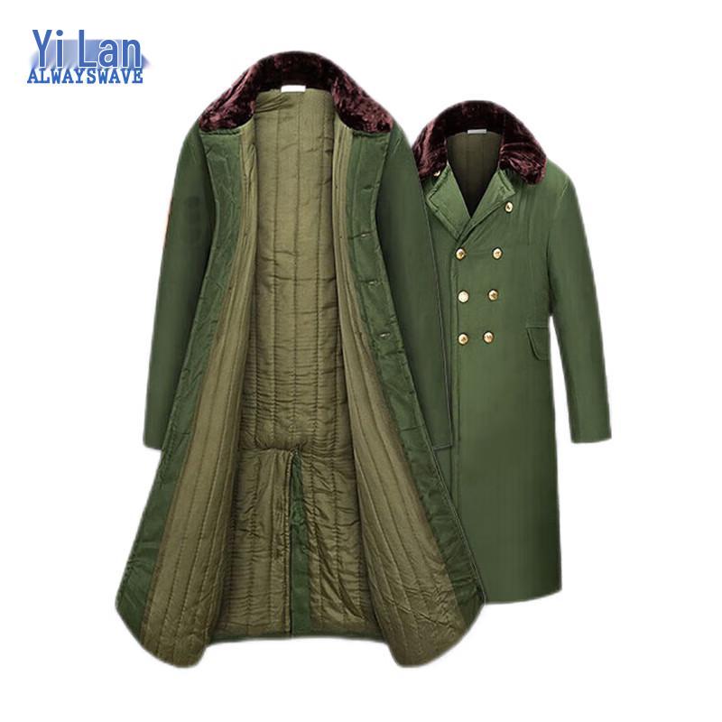 Утолщенный хлопковый зимний рабочий халат Yi Lan