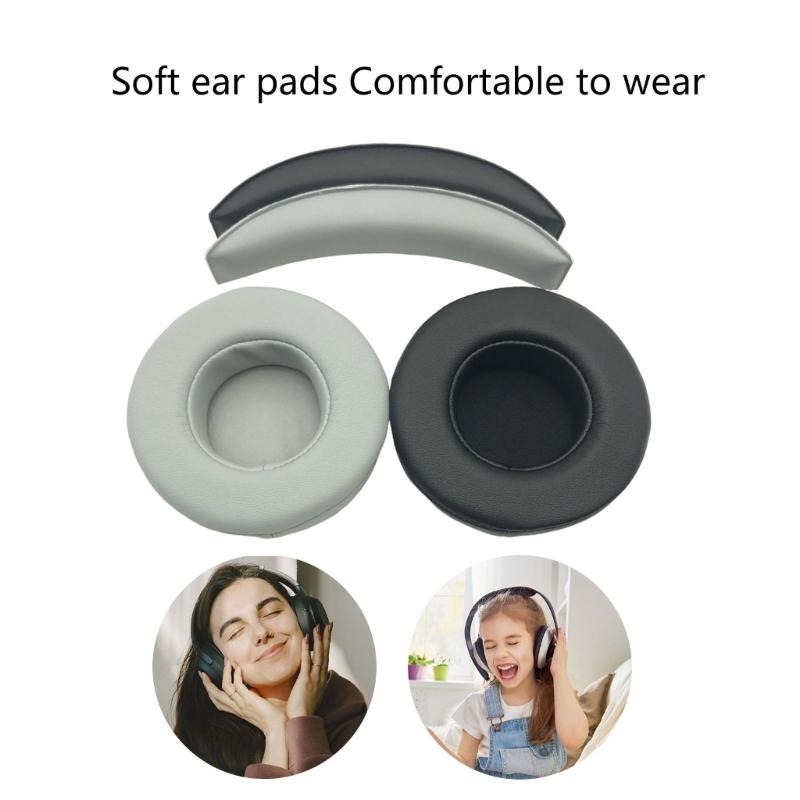 Replacement Earpads Ear Pad Ear Cushions Headband for HECATE G2BT Headphones Sponges Cover Case Repair Part