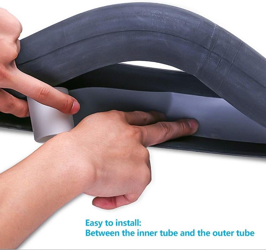 2pcs Bicycle Tire Liner Bike Puncture Proof Belt Protection Pad for Bike Anti-explosion Puncture Protector Tape Repair Tools