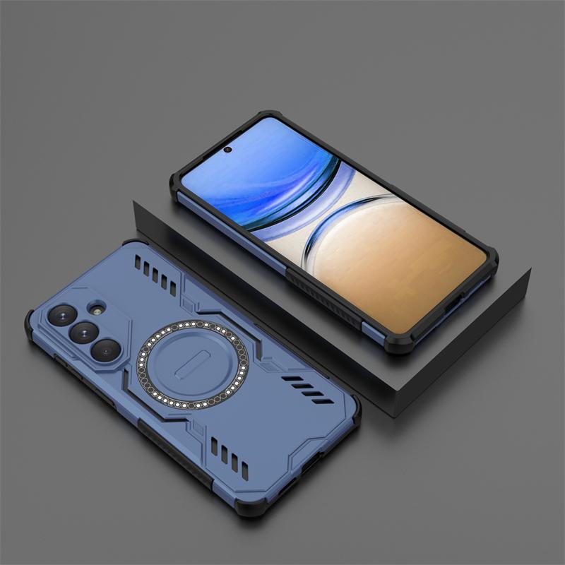 For Samsung Galaxy S26 Plus Case Samsung S26 Plus Armor PC Magnetic Adsorption Wireless Charge Cover For Samsung S26 Plus Case