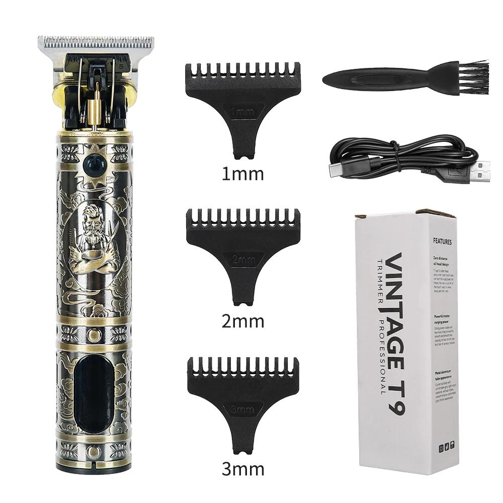 

Men Grooming Professional Electric Hair Clipper Rechargeable Cordless Hair Trimmer Beard Hair Cutting Machine with Limit Combs