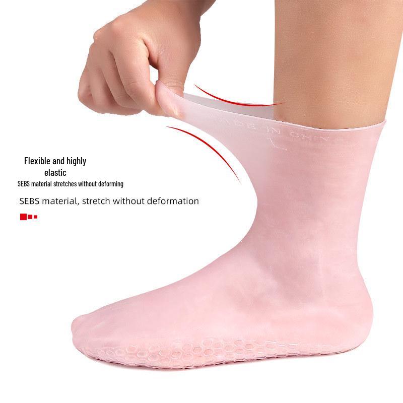 SEBS Honeycomb Sock: Shock Absorption, Pressure Relief, Softens Cuticles, Elastic & Skin-Friendly for Men and Women.