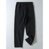 Men's Outdoor Hiking Softshell Pants, Five-Proof Fabric, Autumn and Winter Fleece-Lined, Warm Straight-Leg Sports Pants
