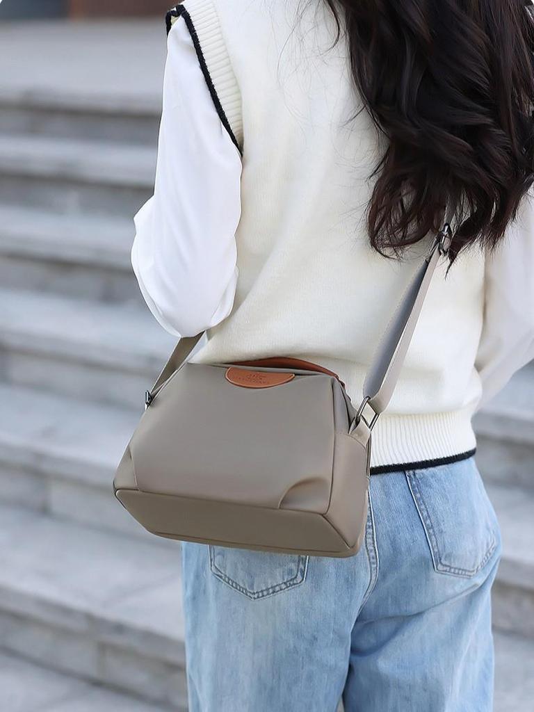 Premium Oxford Cloth Waterproof Crossbody Bag - Lightweight, Multi-Layer, Large Capacity, Casual Single Shoulder Handbag