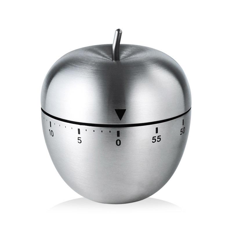 Egg-Shaped Kitchen Timer, 60-Minute Mechanical Timer for Cooking, Baking, and Study Sessions