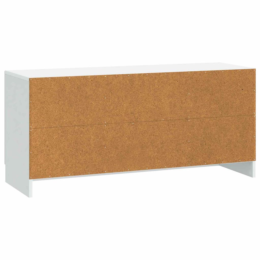 TV Cabinet White 102 x 34.5 x 47 cm Particleboard