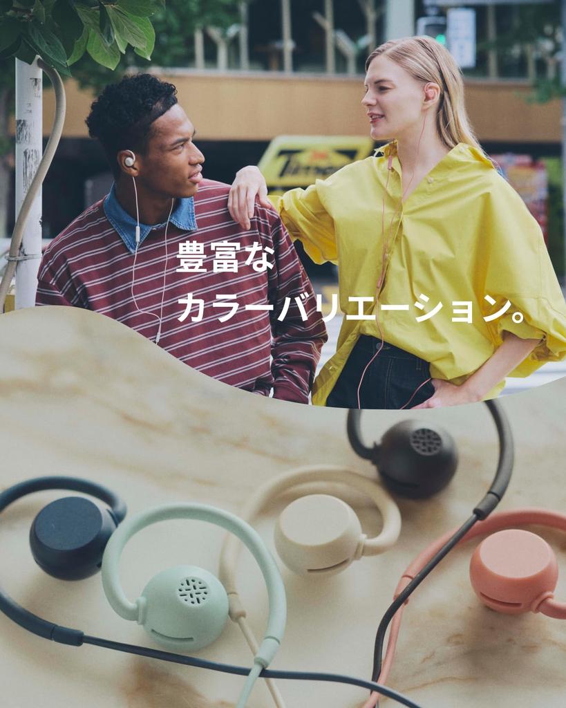 nwm Wired with No Ear Available in 5 White and Beige (noom) Open-Ear Earphones, MWE006, 3.5mm Jack, Waterproof, IPX4, Binaural, Microphone,