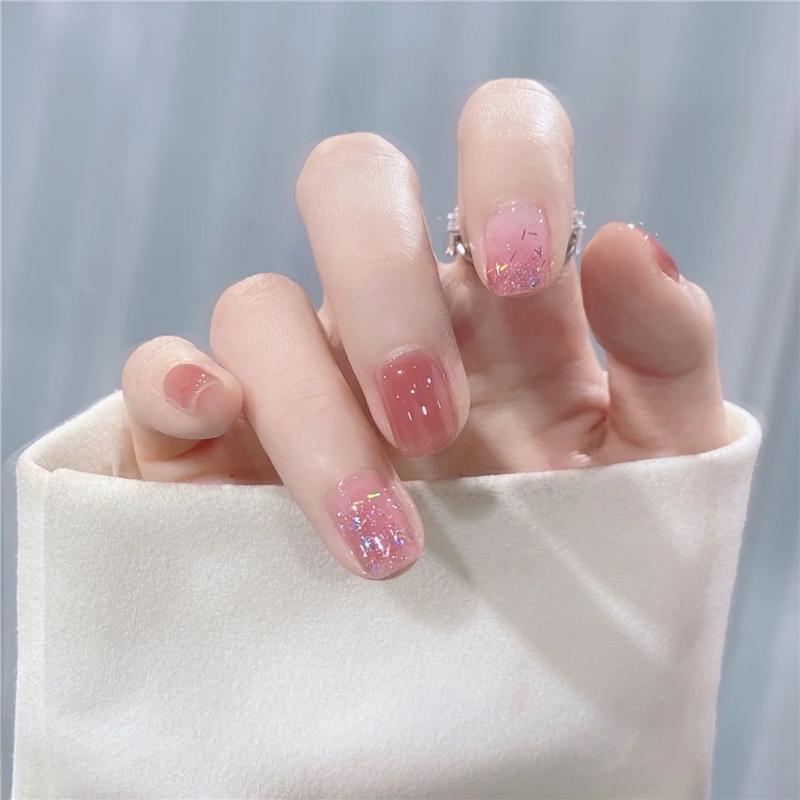2026 New Year Red Super Sparkle Waterproof Nail Polish with Crushed Diamonds - Luxurious Whitening Formula