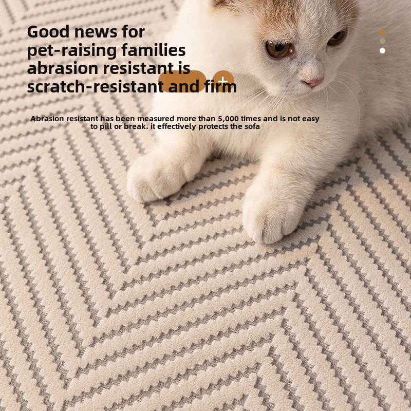 Boho Sofa Überwurf Couchbezug Wohnzimmer Haustier Weich mit Quaste Waschbar Chenille Schutz Sofaüberwürfe Tagesdecke Stilvoll