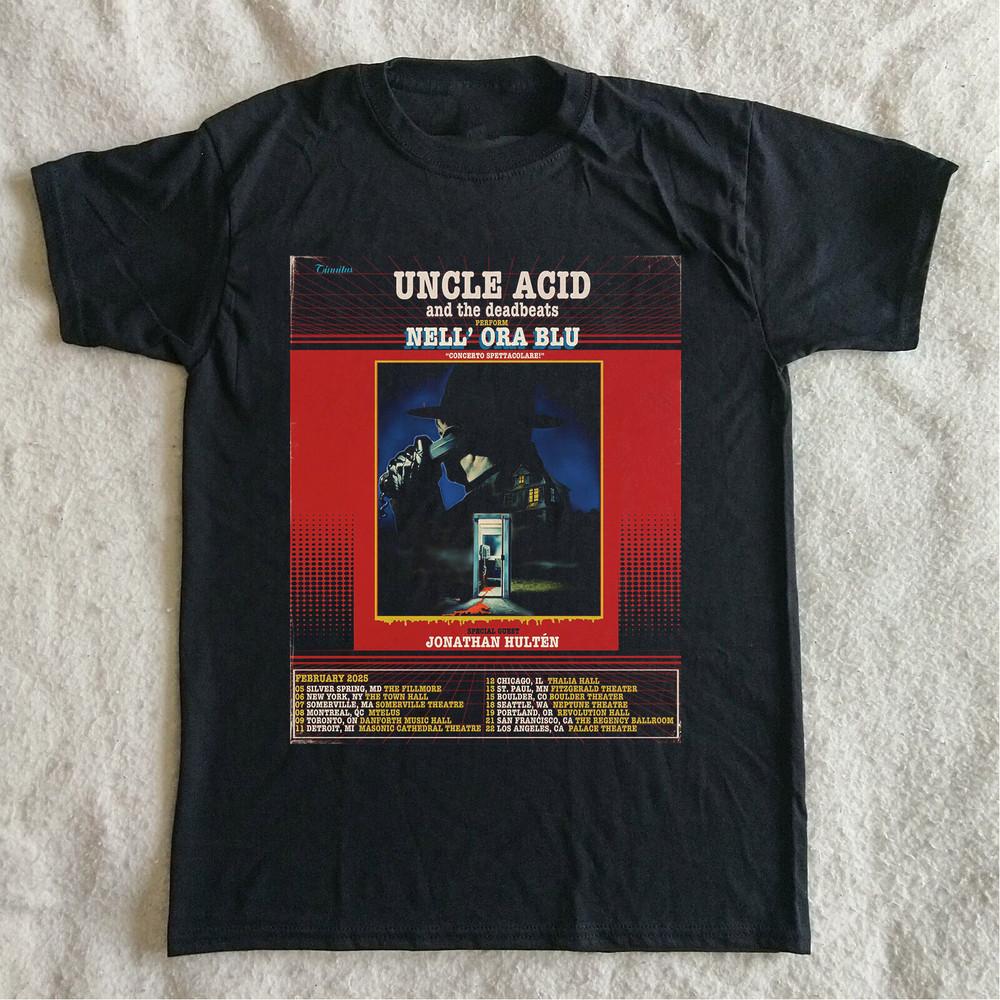 

Uncle Acid And The Deadbeats Band US Tour 2025 T Shirt Full Size S-5XL TT444 Unisex T-Shirt XXXXL