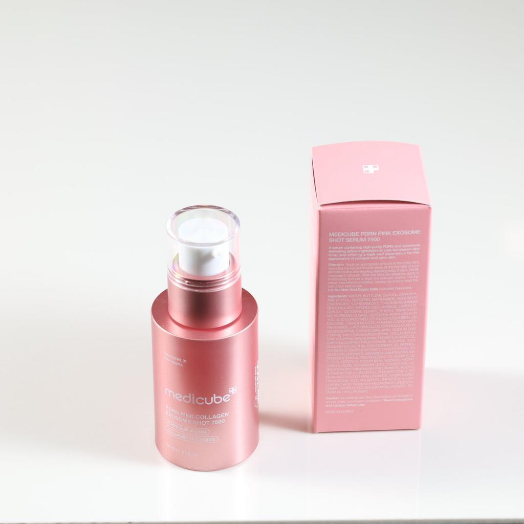 medicube PDRN Pink Collagen Exosome Shot Serum 7500 30ml