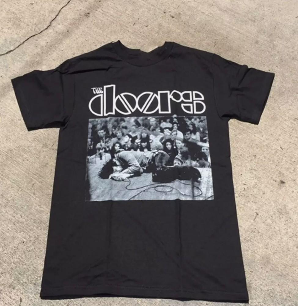 Винтажная футболка с концерта The Doors Джима Моррисона, размер S-5XL, унисекс L