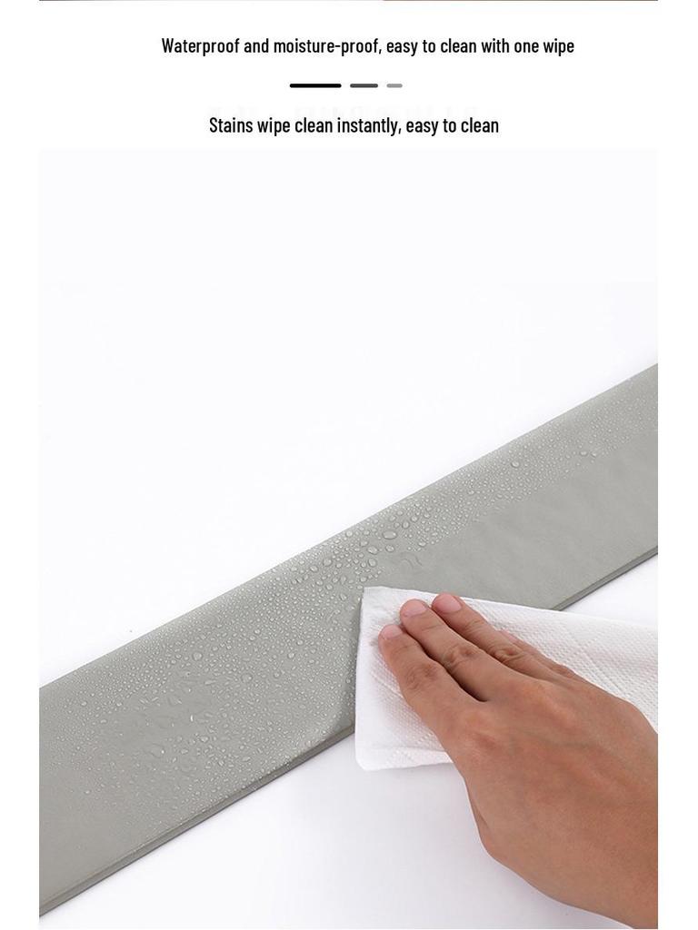 Self-Adhesive Anti-Collision Wall & Floor Strip for Baseboards, Windowsills, Door Frames, and Corners