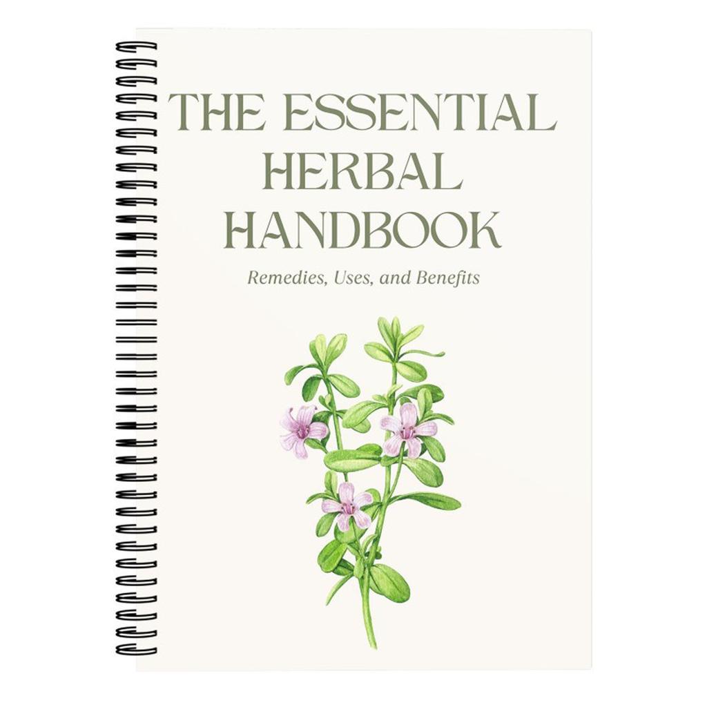 Herbal Notebook Planner Notebook, Personal Goal Management And Life Planning Journal, Daily Task And Goal Tracking Tool