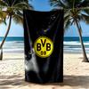 Borussia Dortmund Beach Towel Super Soft Absorbent Comfortable Lightweight Perfect For Traveling Yoga Camping And Swimming
