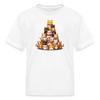 Christmas Cat Tower Cattree Catmas Kid's T-Shirt
