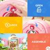 Pet Carrier Backpack 3-in-1 Pet Care Playset, Pretend Play Rabbit Toy Set with Hair Dryer & Accessories for Girls Ages 3+ Easter