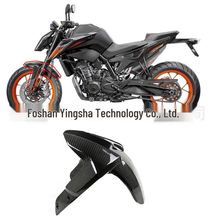 KTM Superduke 790 Carbon Fiber Front Fender & Side Panel Accessories