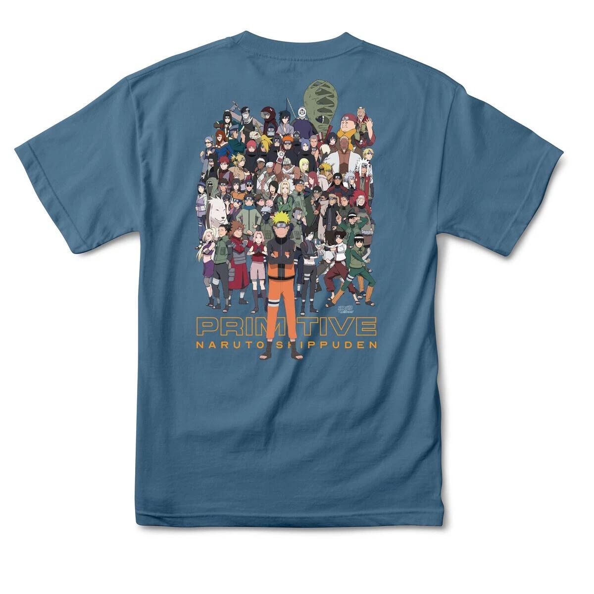 

Primitive Skateboards Shirt Naruto Shippuden II Slate 4XL