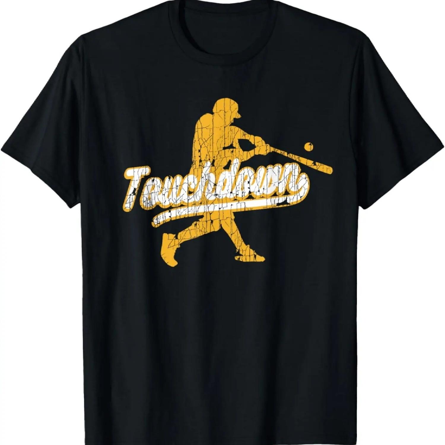 бейсбольная одежда футболка тачдаун Футболка S