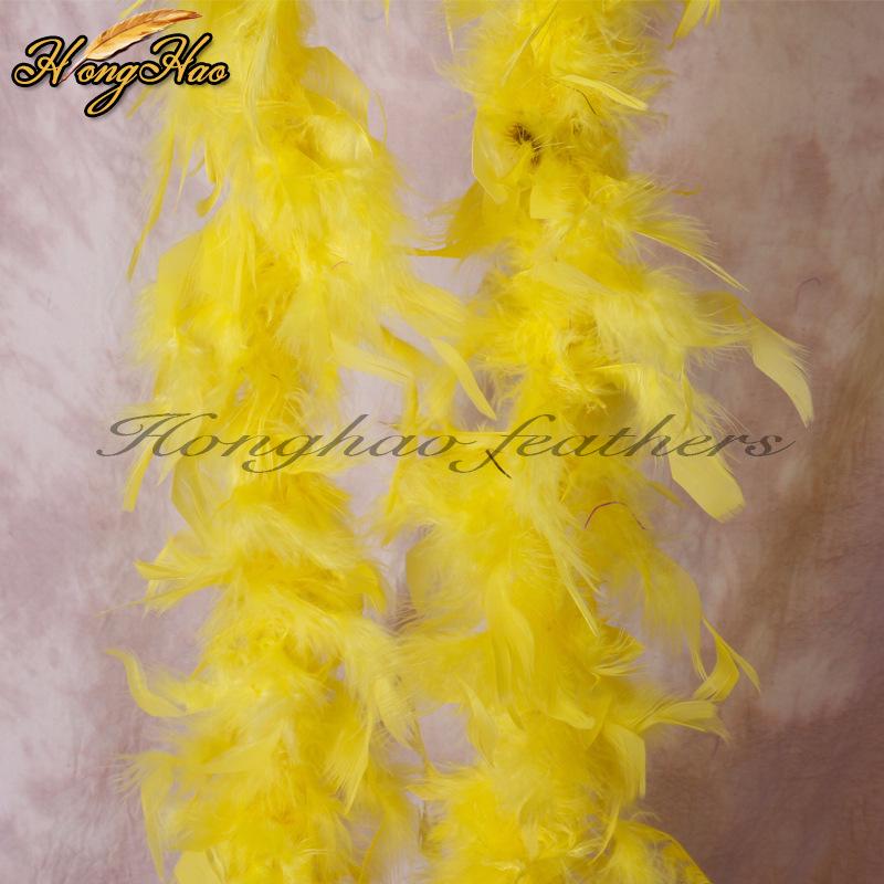 Großer Truthahnfeder-Streifenschal für Bühnen- und Hochzeitsdekoration