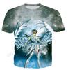 Saint Seiya 3D Print Short Sleeve T-Shirt Unisex Summer O-Neck Casual Streetwear Oversized T-shirt