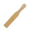 Double Sided Leather Strop, Leather Paddle Honing Strop with Ergonomic Handle