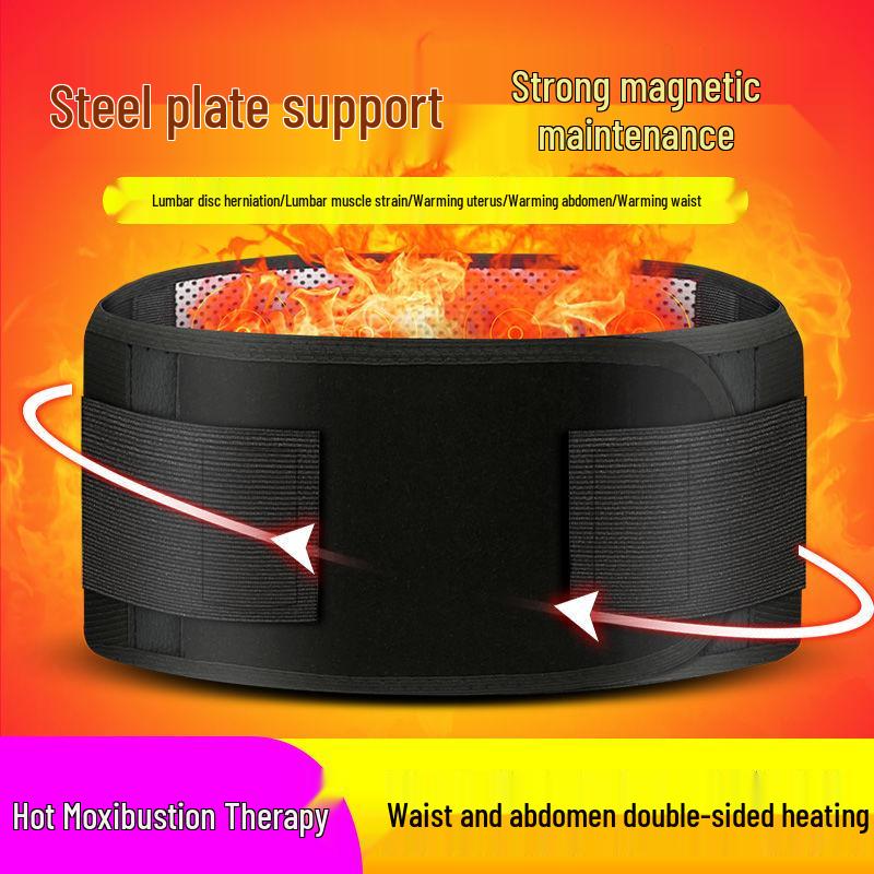 

Самонагревающийся магнитный пояс для поддержки поясницы при растяжении XL: Waist 100-110 cm