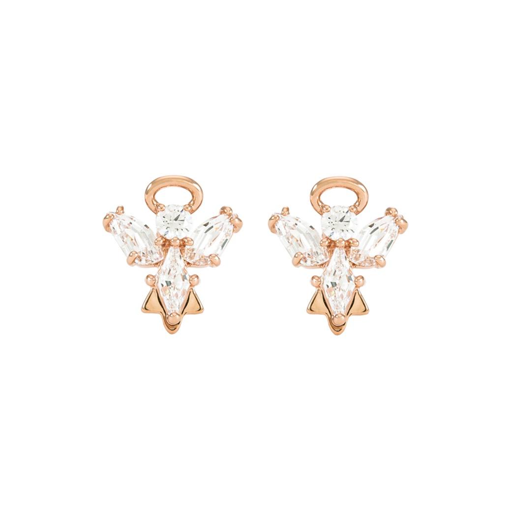

Swarovski Abstract Angel Pierced Earrings Women earrings Rose-Gold 5498971 Basic Packaging-Box