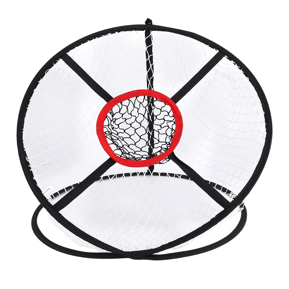 

Two Layers Pop up Indoor Outdoor Golf Training Practice Target Chipping Net