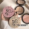 MAXFINE 3-Color 3D Contour Blush & Shadow – Beginner Friendly, Natural Soft Mist Finish, 9g