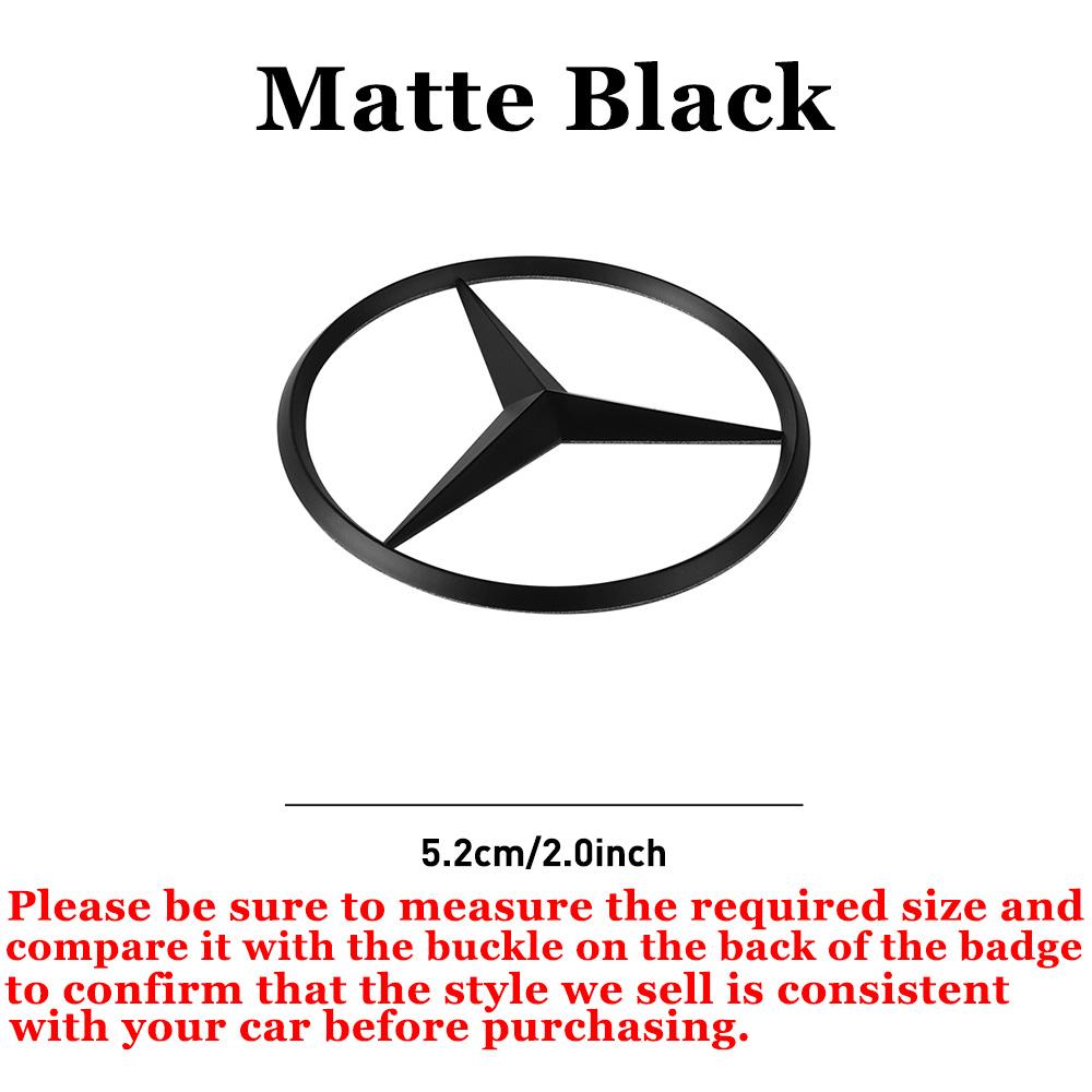 Car Hollow Steering Wheel Emblem Replace Decoration Sticker For Mercedes Benz AMG W203 W206 W220 W205 W211 W212 W201 W210 W108 JQRST1