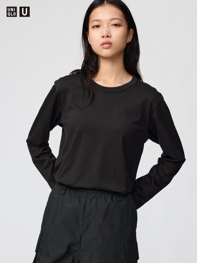 Uniqlo Japan Supima CoTTon T Long Sleeve