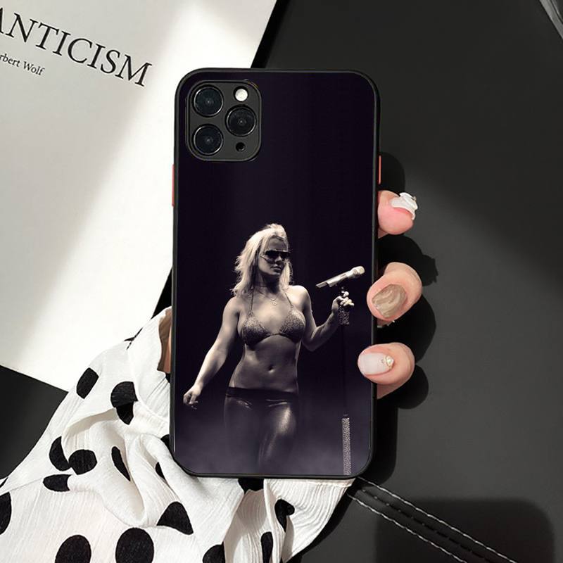 Britney Spears Phone Case For Iphone 13 11 8 7 6 6S Plus 7 8 Plus X XS MAX 5S XR 12 11 Pro Max Se 2020 Funda Cover