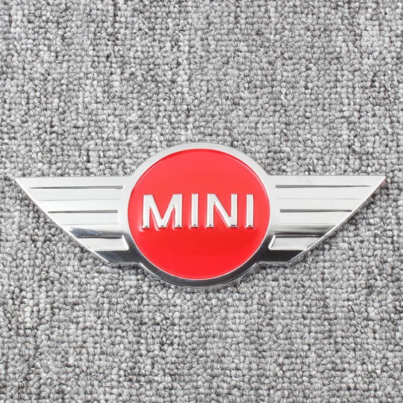 Metal front and rear emblem decoration, suitable for mini BMW Cooper R55 R56R50 R60R61 replacement emblem car styling accessorie
