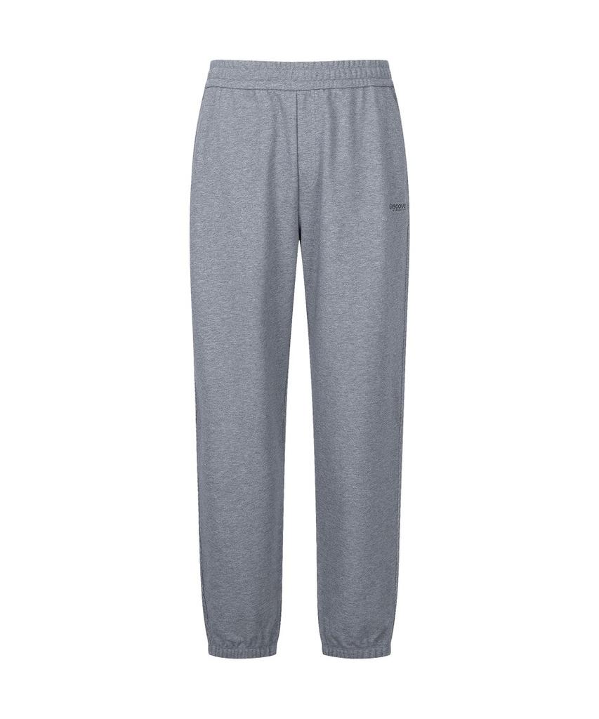 DISCOVERY EXPEDITION Men'S Essential Knit Training Loose Tapered Jogger Pants (M/Grey)