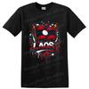 Laos Flag T Shirt Patriotic Red Blue White Paint Splash Graphic Tee Gift
