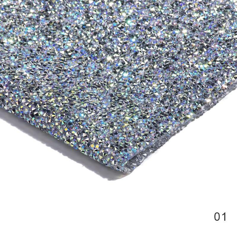 1Pcs Non-Slip Pillow Mat Starry Sky Nail Art Rhinestones Glitter Table Mat Photography Prop For Manicure