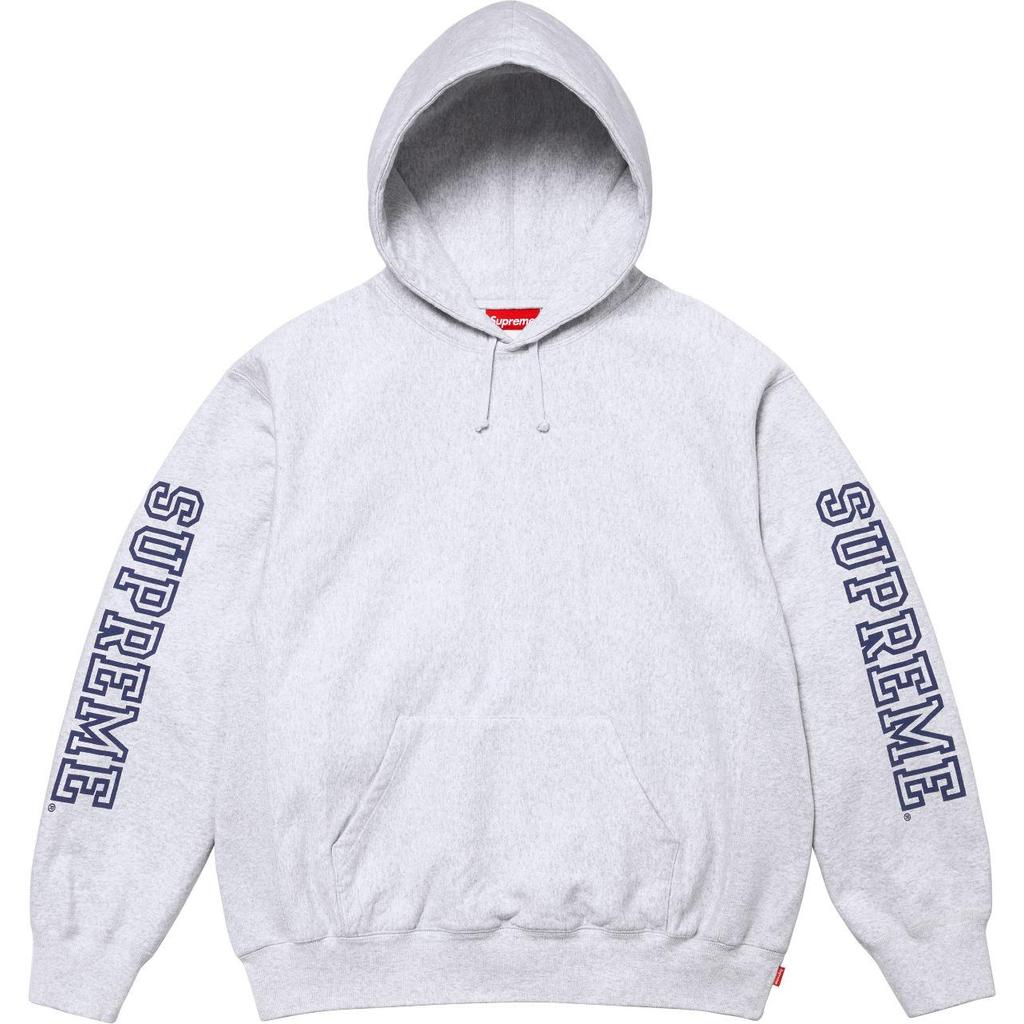 24FW Trendy Hooded Crewneck Sweatshirt