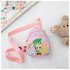 Baby Printed Three Shoulder Crossbody Chest Bag Children Outdoor Wallet Casual