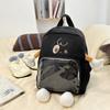 Schoolbag1011 new cartoon transparent pain bag girl backpack large capacity student class messenger bag tote bag